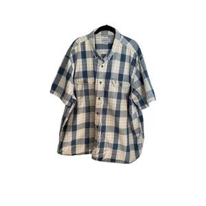 Carhartt men’s plus size plaid button down shirt size 3X